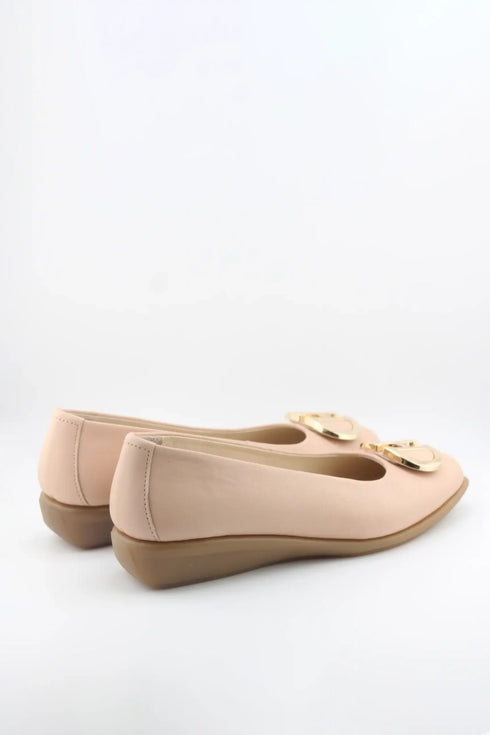 DFC Relax Leather Slip-On Loafers with Buckle